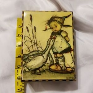 Vintage Hummel Musical Trinket Box